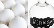 Why you should put vinegar in eggs